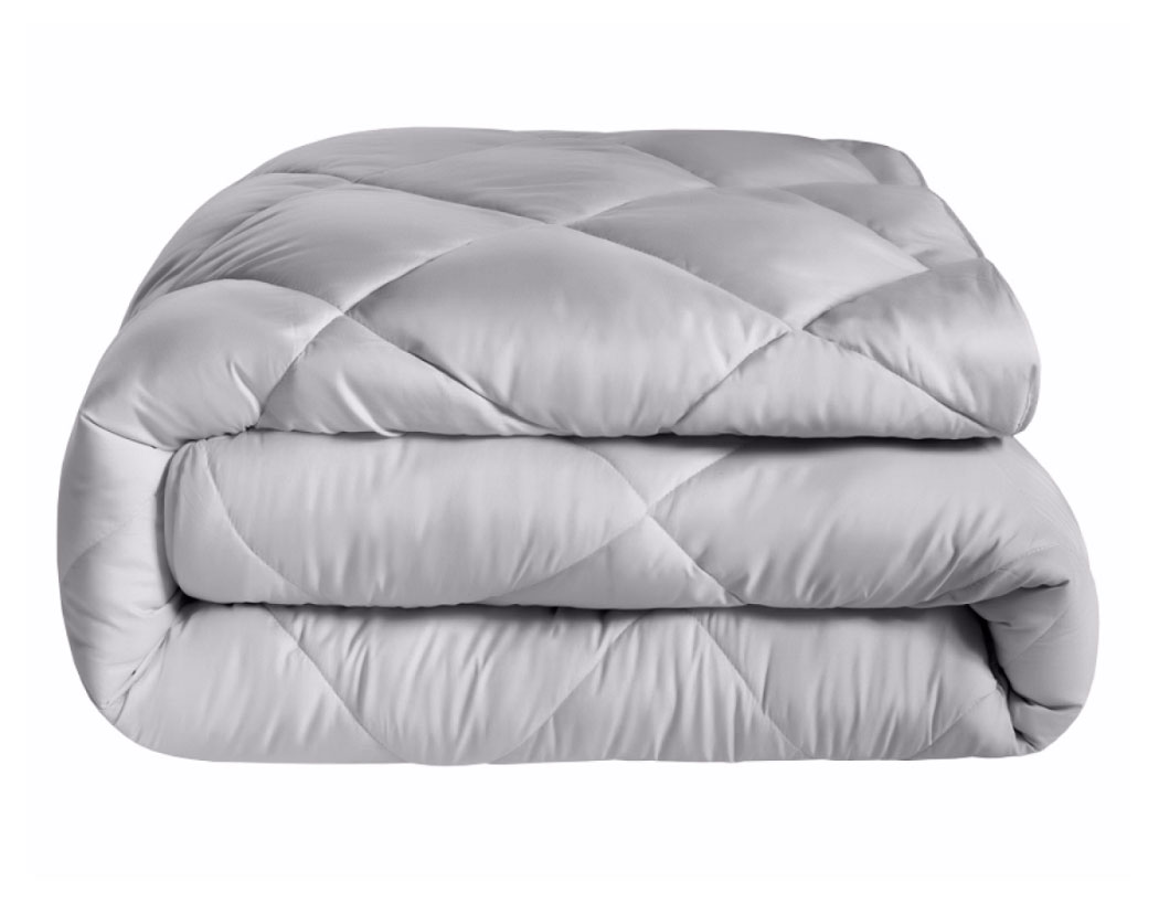 

Одеяло Guten Morgen Soft comfort теплое серое, 140х205 см
