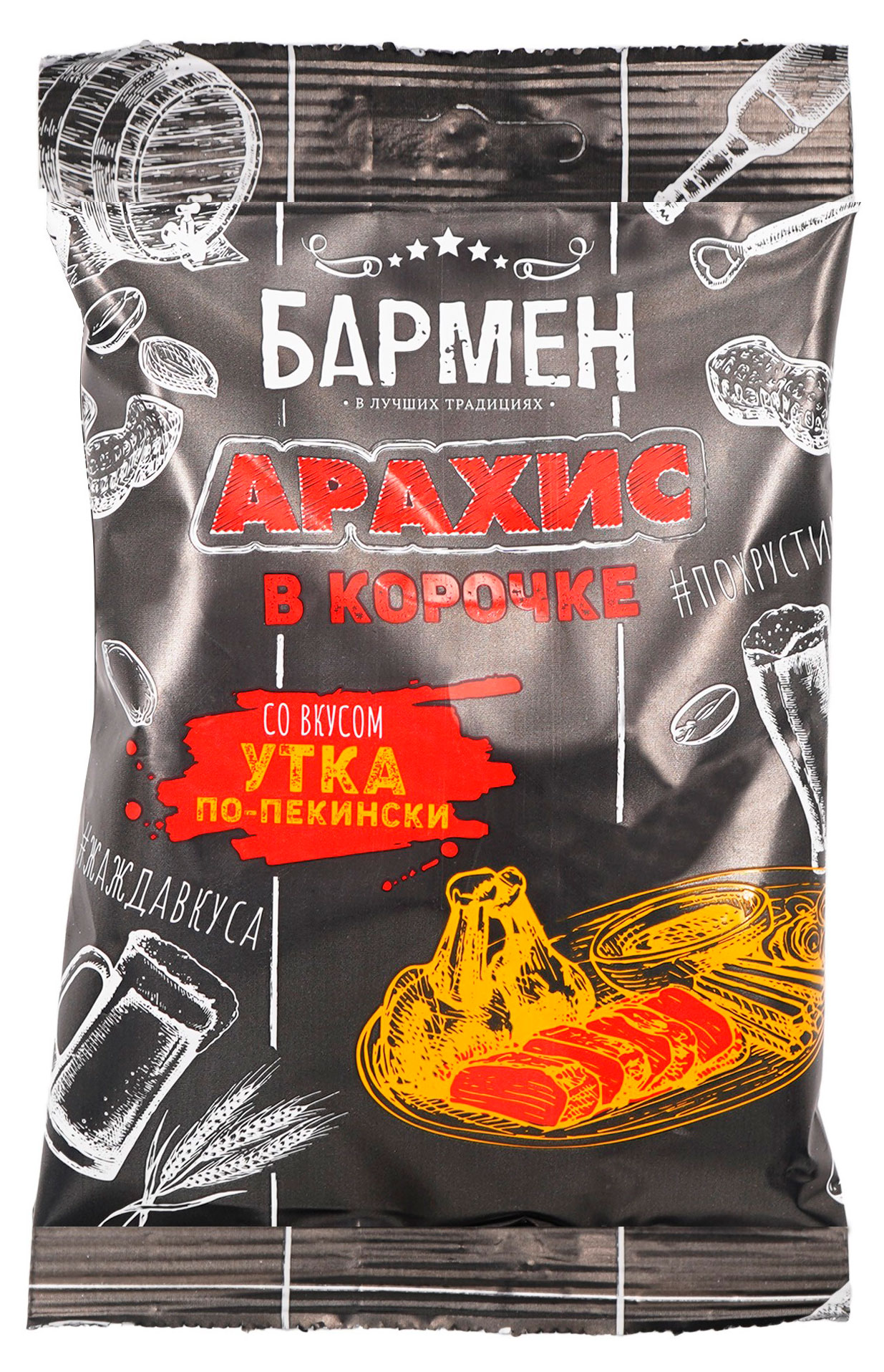

Арахис Бармен со вкусом Утка по-пекински в корочке, 60 г