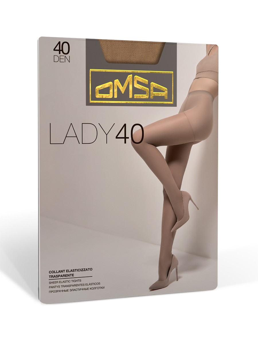 

Колготки женские Omsa Lady 40 Caramello, размер 3
