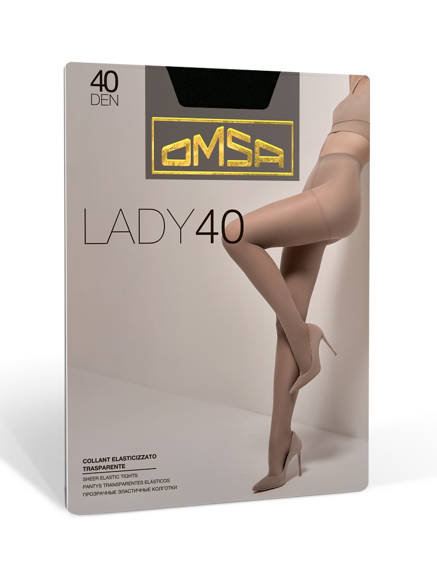 

Колготки женские Omsa Lady 40 Nero, размер 4