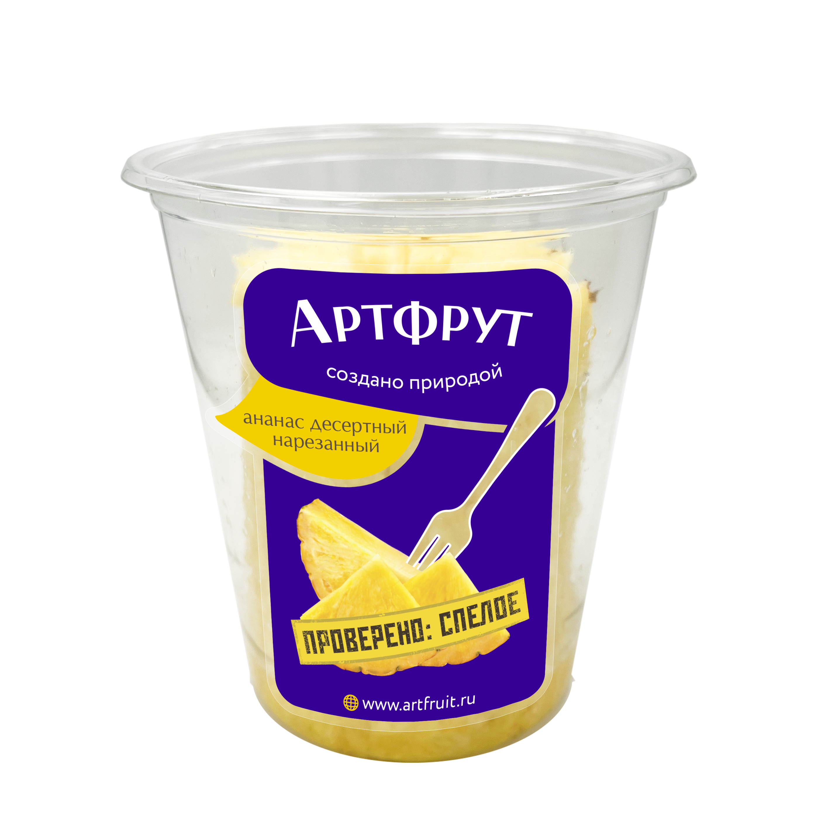 

Ананас Артфрут нарезанный, 500 г