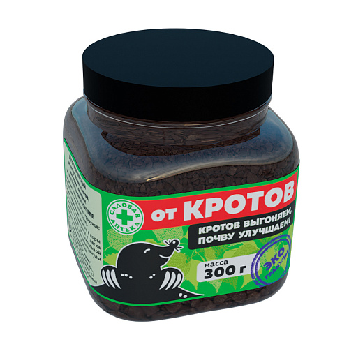 

Гранулы ЭКО от кротов Садовая Аптека, 300 г