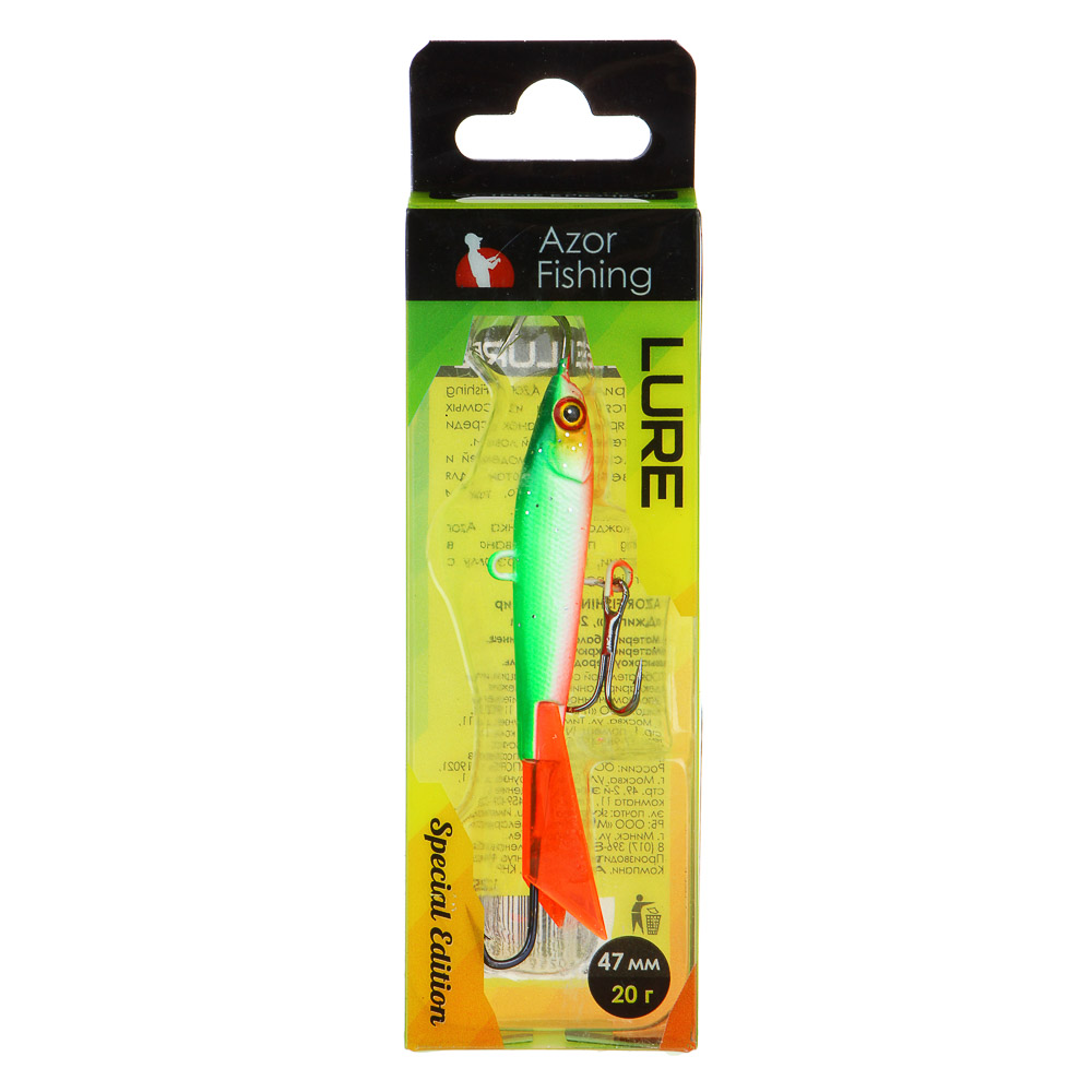 

Балансир Azor Fishing Джигер 47 мм, 20 г в ассортименте