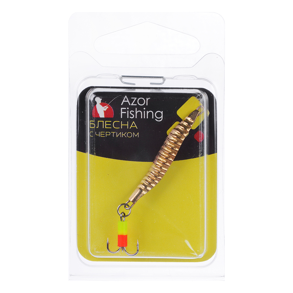 

Блесна зимняя Azor Fishing Змейка в ассортименте