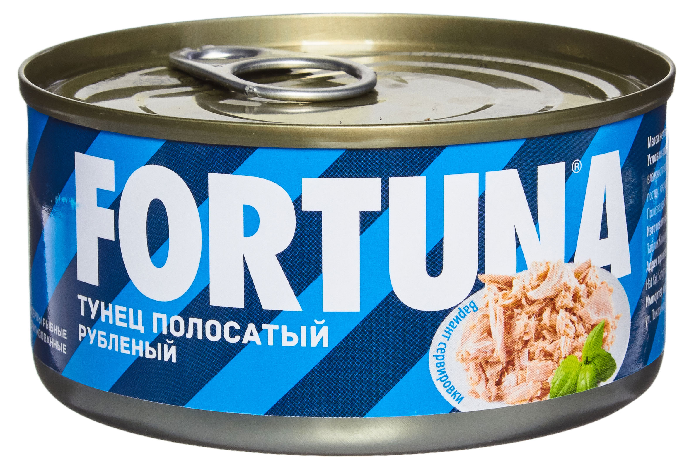 

Тунец рубленый Фортуна, 185 г