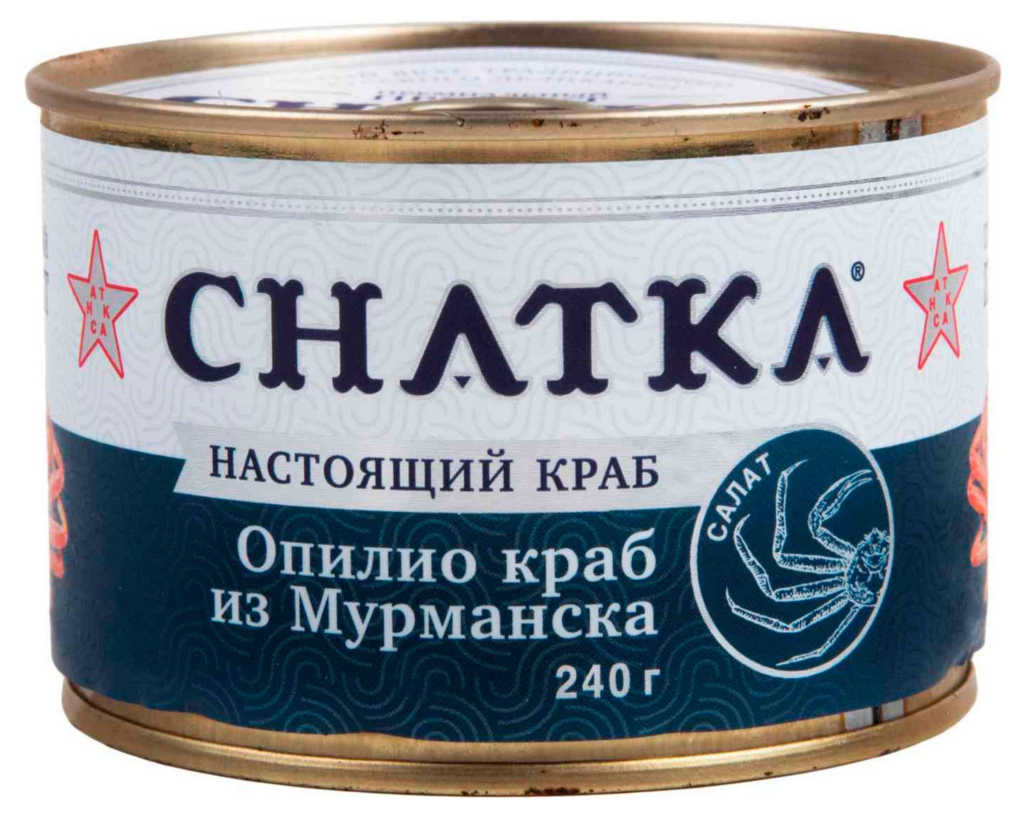 

Мясо краба CHATKA в солевой заливке, 240 г