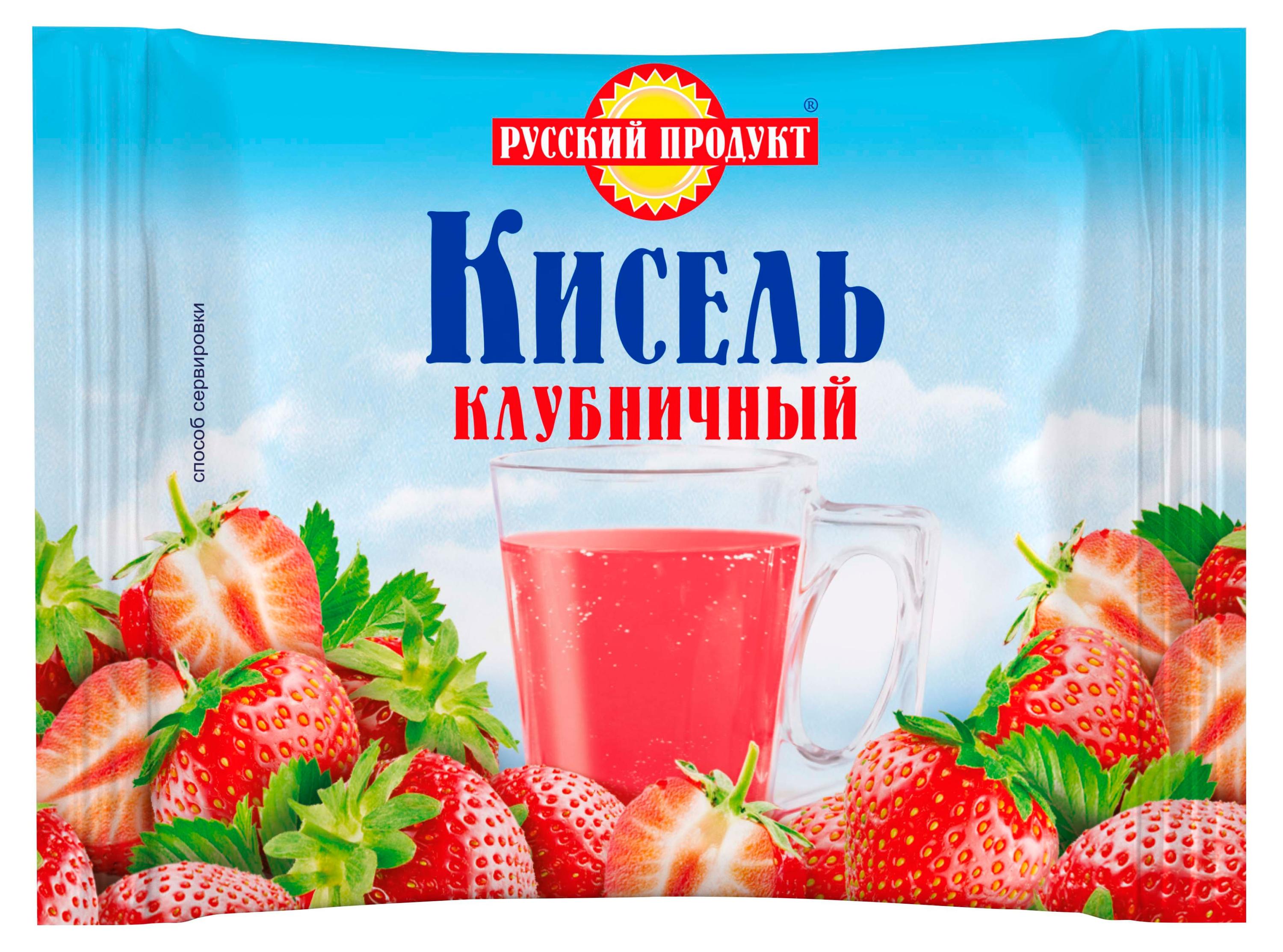 

Кисель Русский Продукт Клубничный, 190 г
