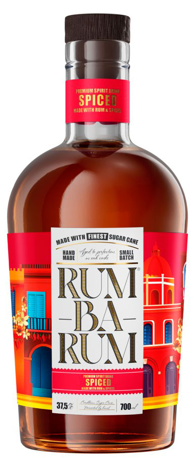 Изображение товара Ром Rumbarum Spiced Россия 0,7 л — карибский выдержанный пряный ром