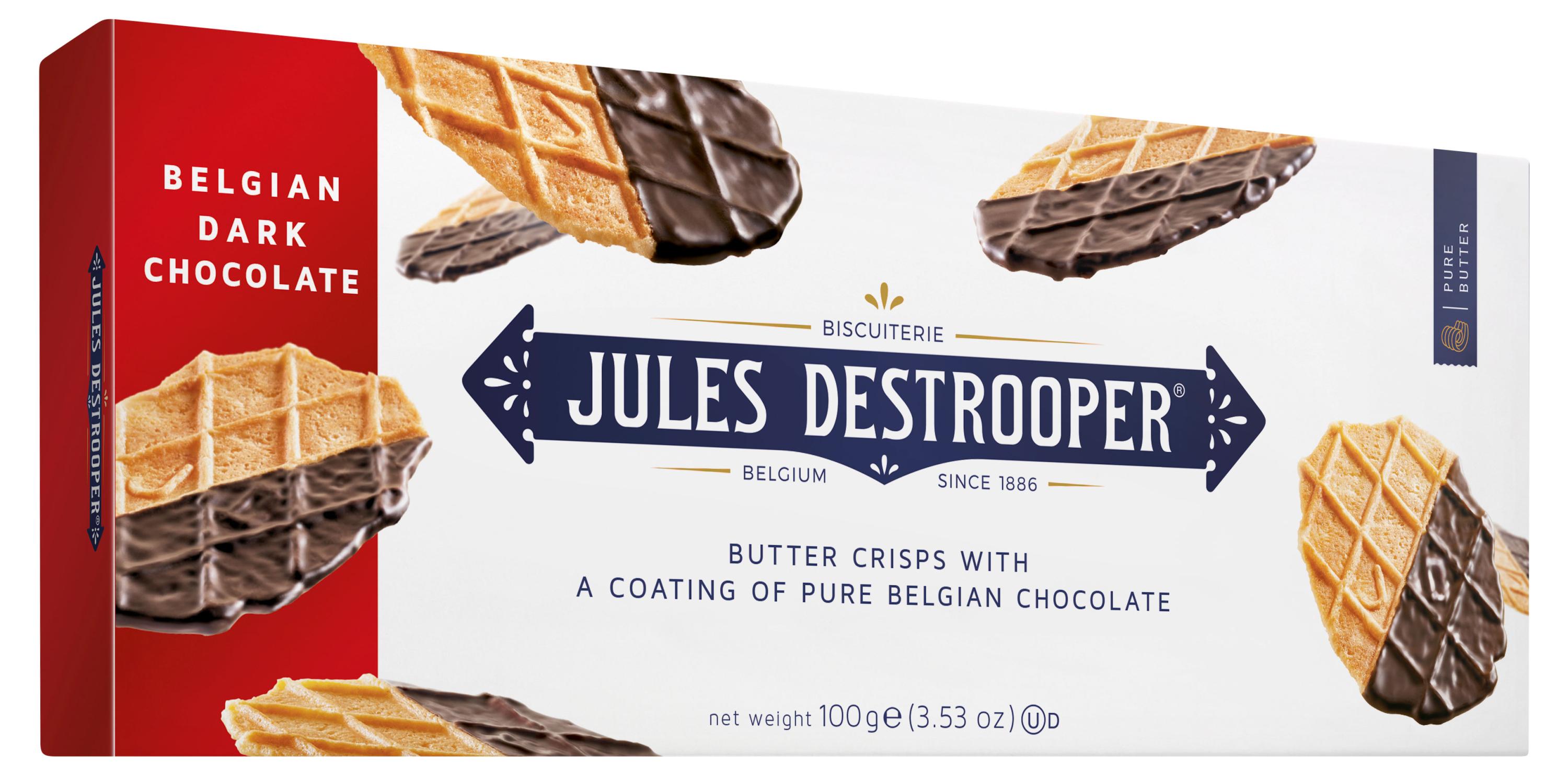 

Печенье Jules Destrooper с темным шоколадом, 100 г