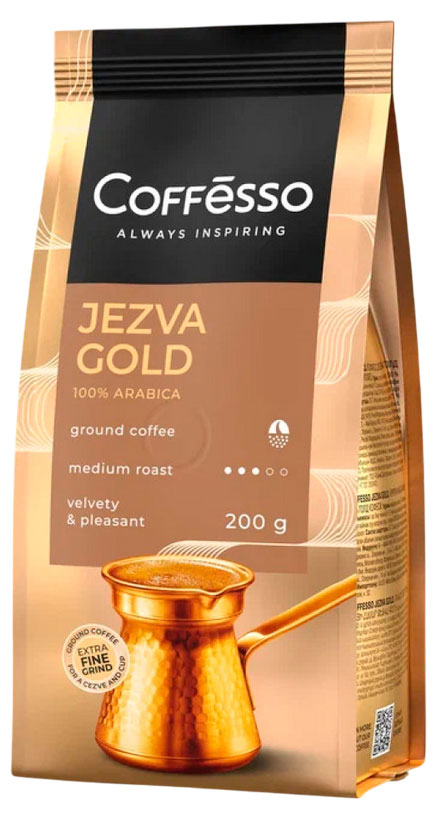

Кофе молотый Coffesso Jezva Gold, 200 г