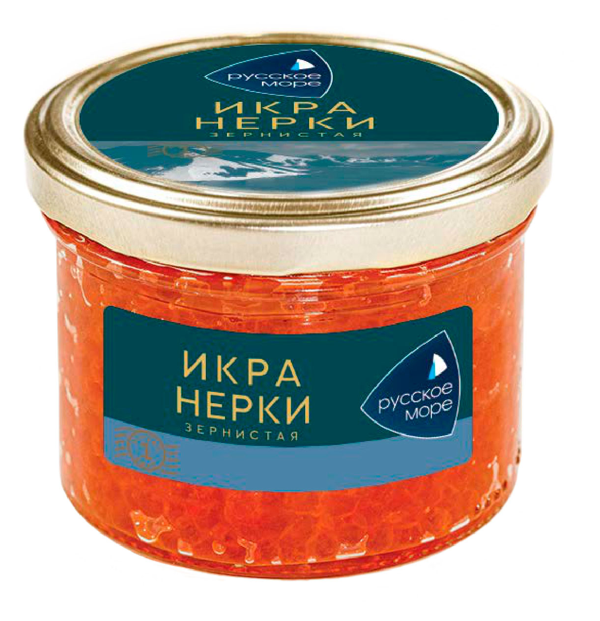 

Икра лососевая из нерки Русское море зернистая, 210 г