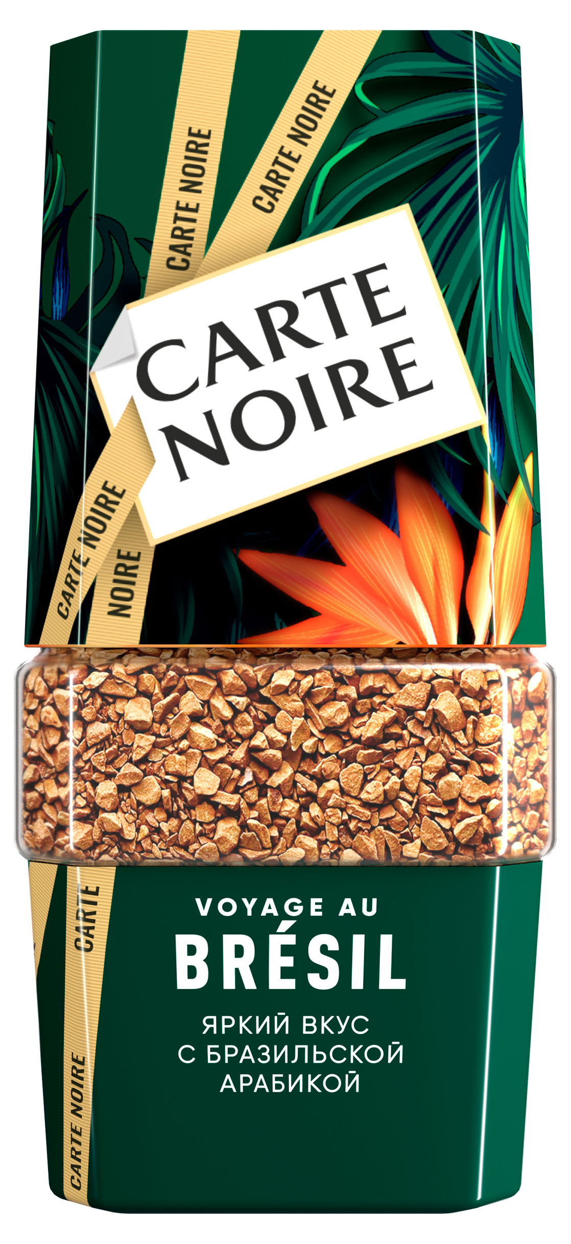 

Кофе растворимый Carte Noire Voyage Au Bresil сублимированный, 90 г