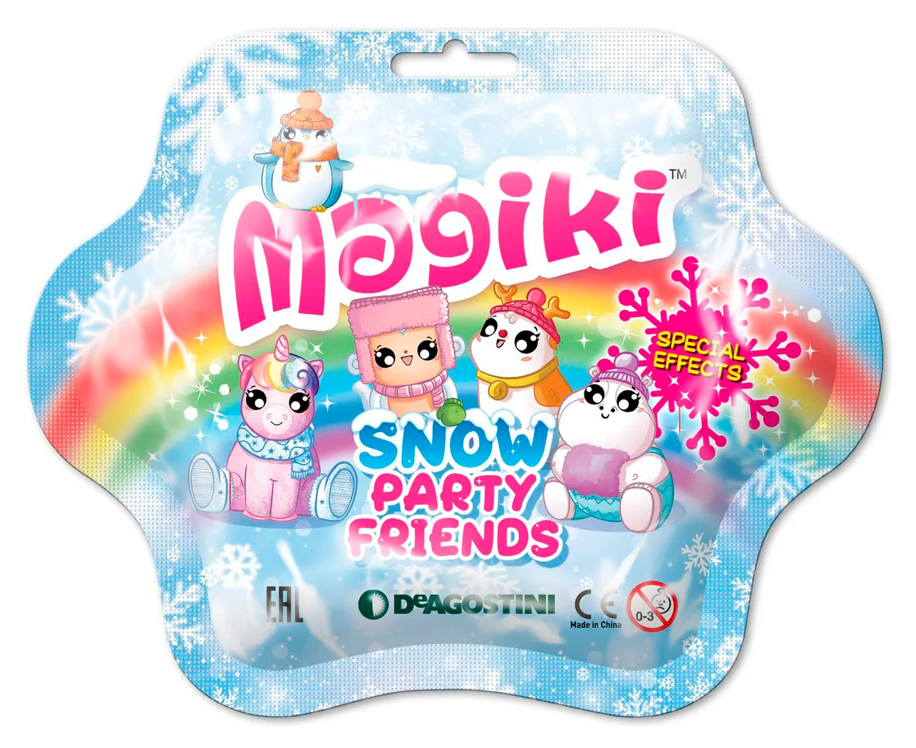 

Игрушка-сюрприз DeAgostini Маджики Снежные друзья, 1 шт