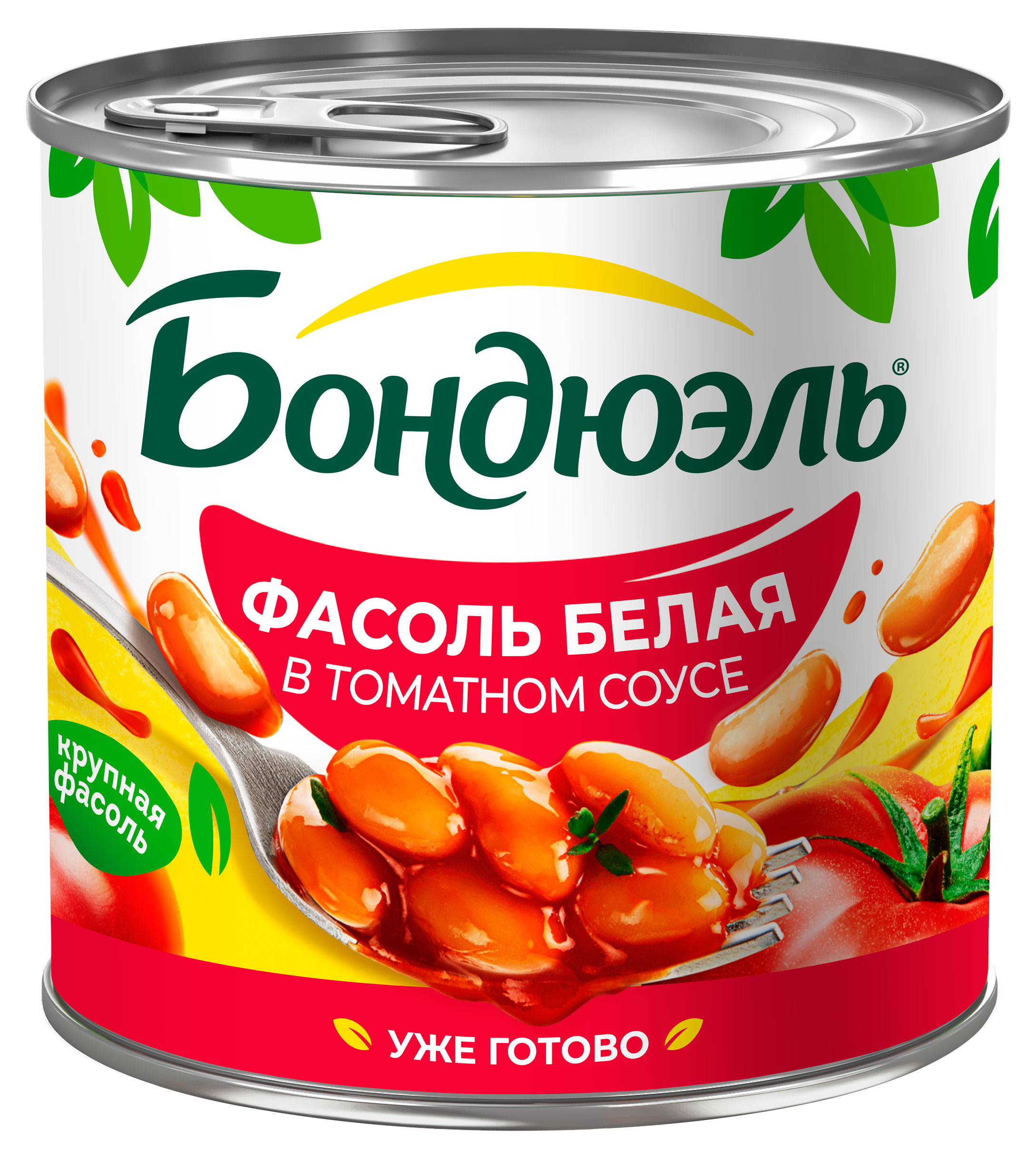 

Фасоль белая BONDUELLE в томатном соусе, 400 г
