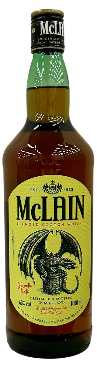 

Виски шотландский McLain купажированный Великобритания, 1 л