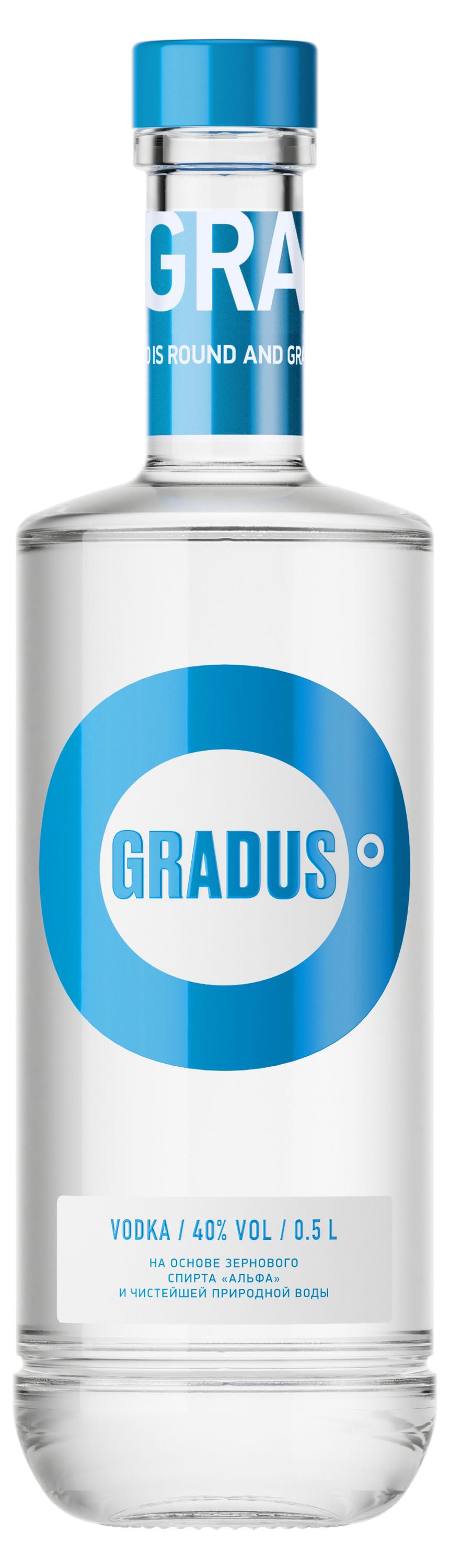 

Водка Gradus Россия, 0,5 л