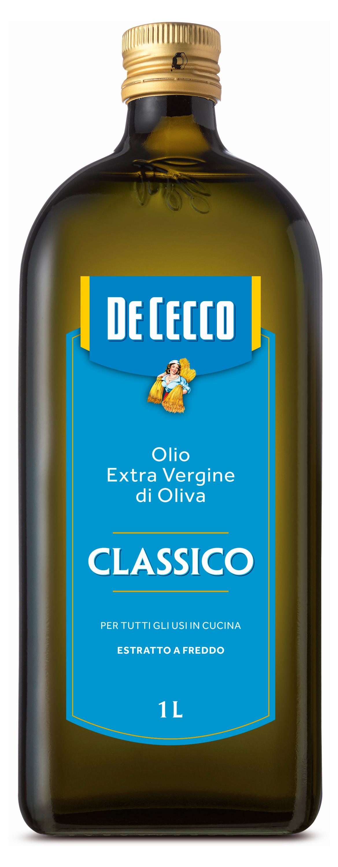 

Масло оливковое De Cecco Classico нерафинированное, 1 л
