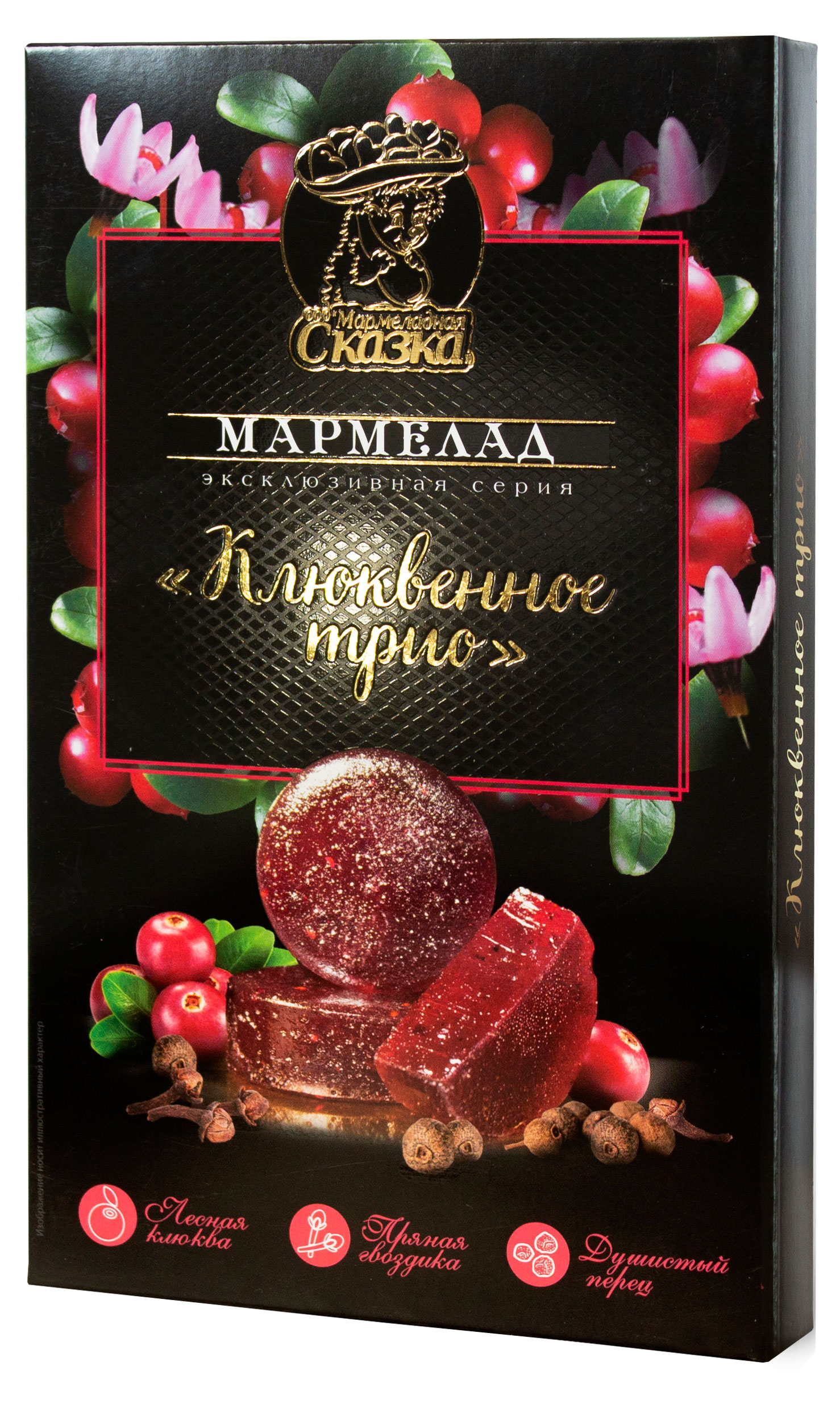 

Мармелад Мармеладная Сказка Клюквенное трио, 170 г