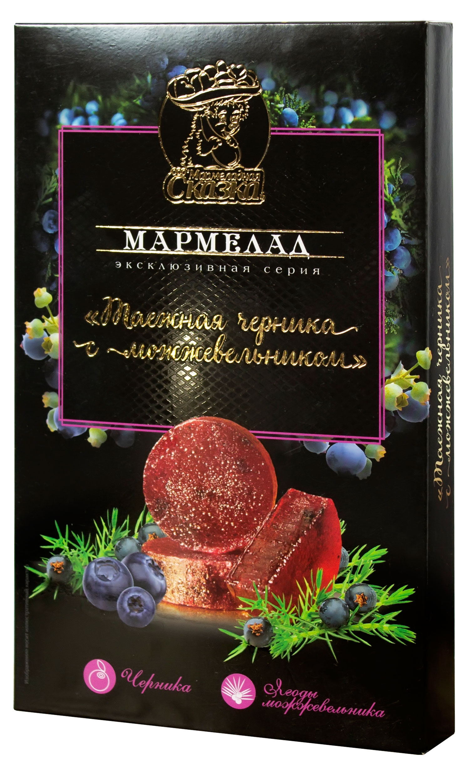 

Мармелад Мармеладная Сказка Таежная черника, 170 г