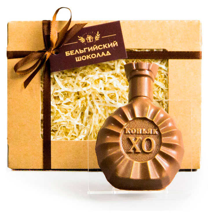 

Шоколад фигурный Время шоколада Коньяк XO, 80 г