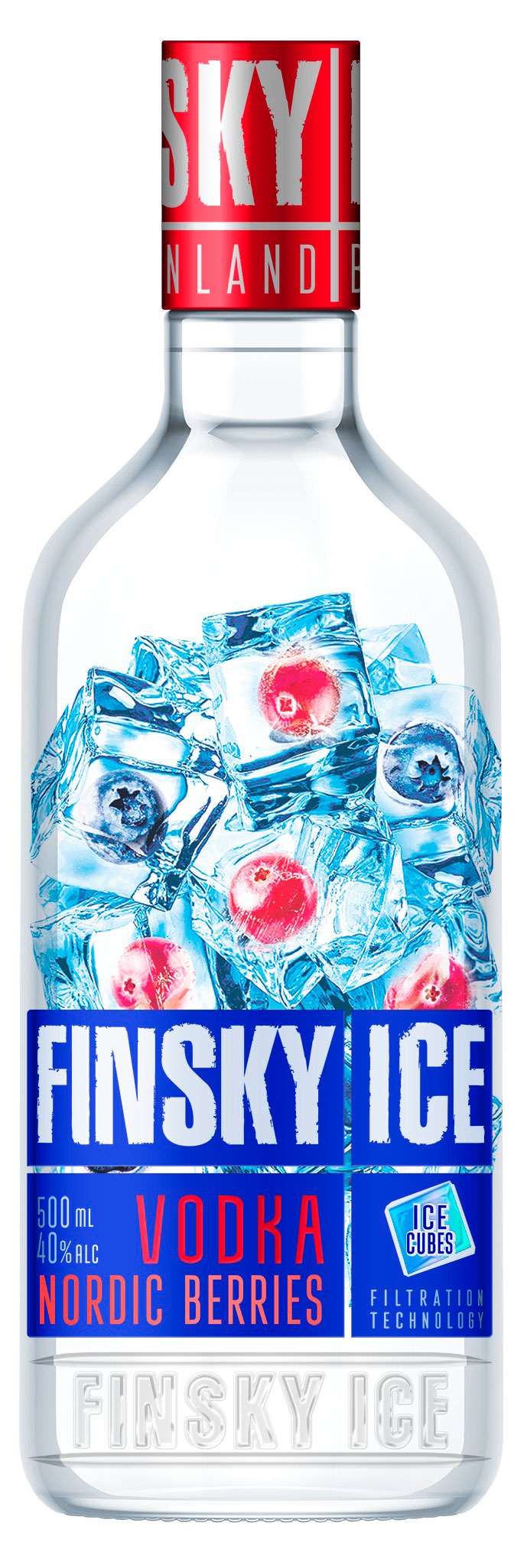 

Водка Finsky Ice Северные ягоды Россия, 0,5 л