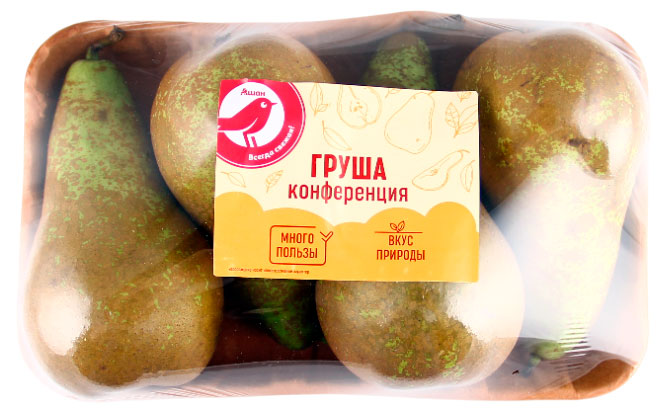 

Груша конференция АШАН Красная птица, 4 шт