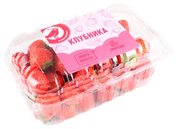 

Клубника АШАН Красная птица, 500 г