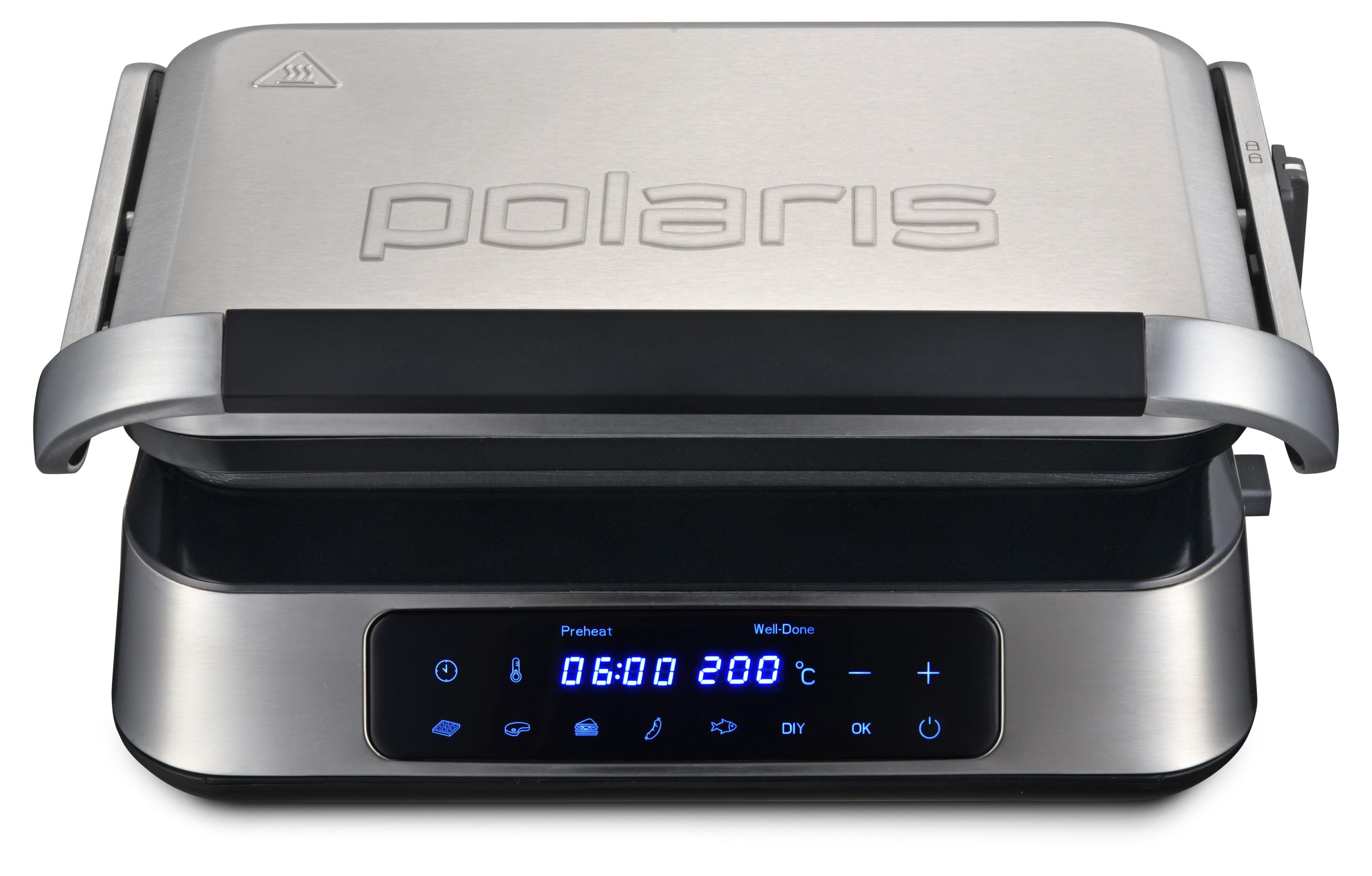 Изображение товара Гриль Polaris PGP 3013 для вафель, барбекю и гриллинга