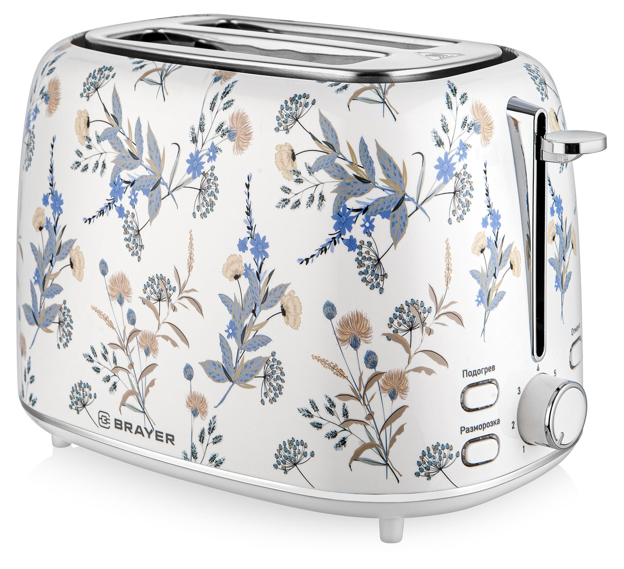 

Тостер Brayer BR2103 белый
