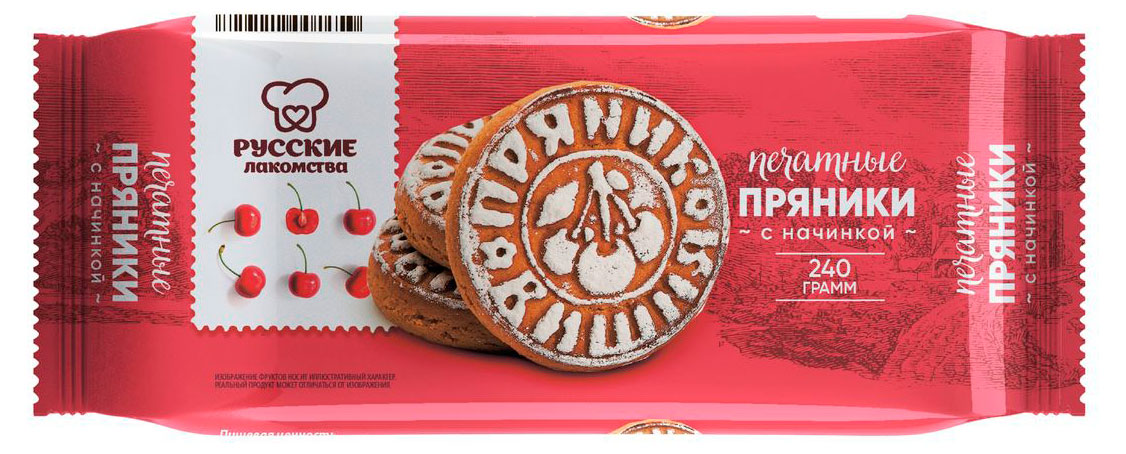 

Пряник Русские Лакомства Вишня, 240 г