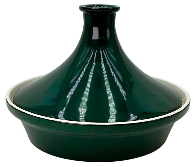

Тажин Hitt Verde керамическая, 1,05 л