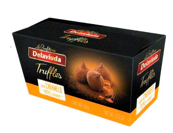 

Конфеты шоколадные Delaviuda трюфели с карамелью, 100 г