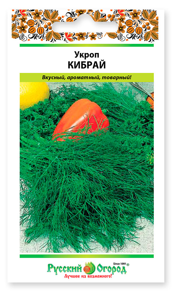 

Семена Русский Огород Укроп Кибрай, 3 г