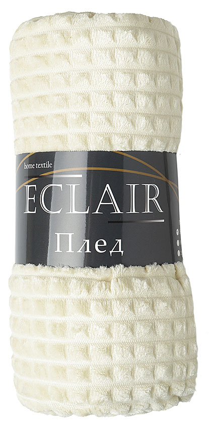 

Плед фланель ECLAIR Бежевый, 200х220 см