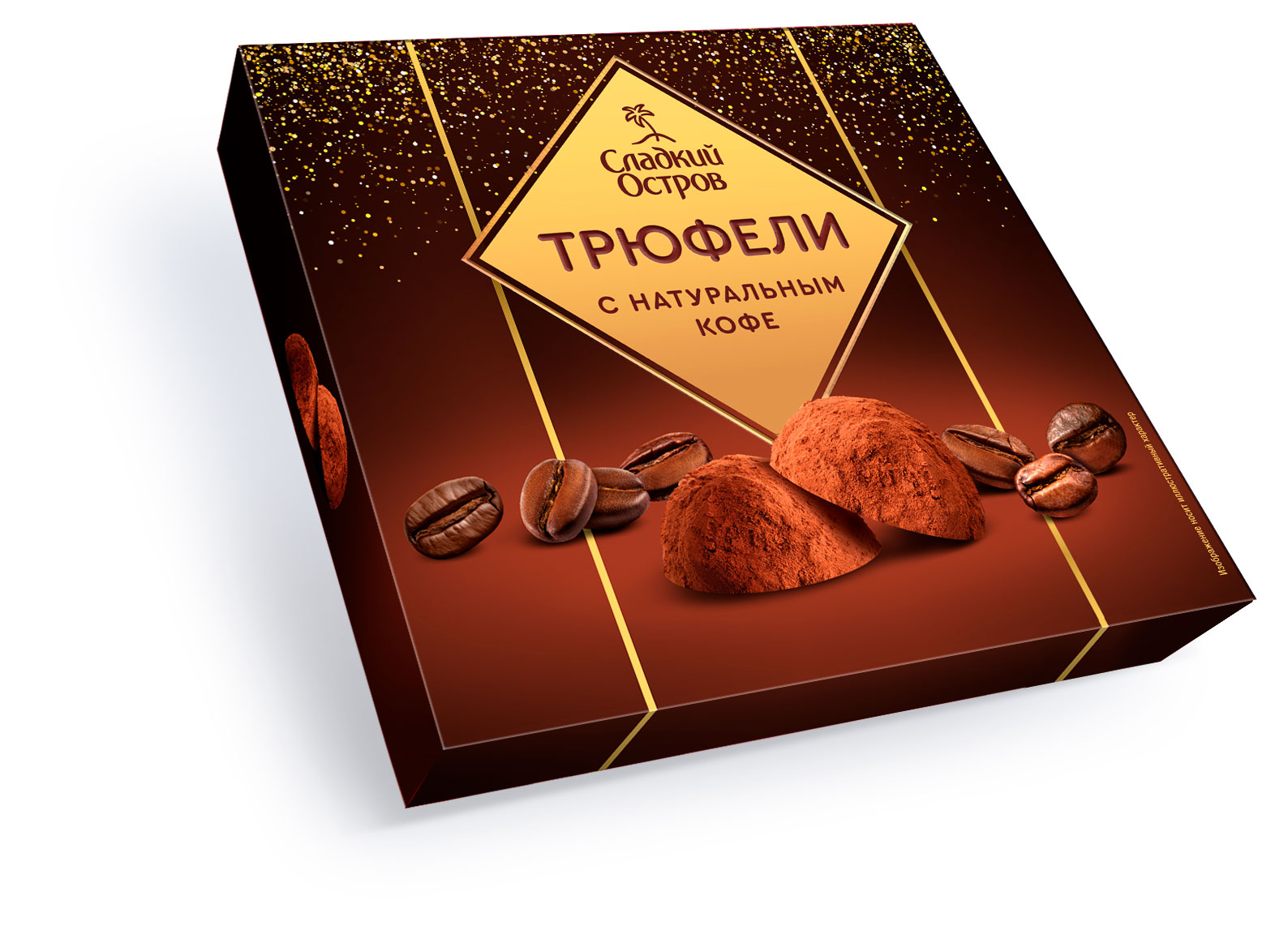 

Трюфели Сладкий остров со вкусом натурального кофе, 120 г