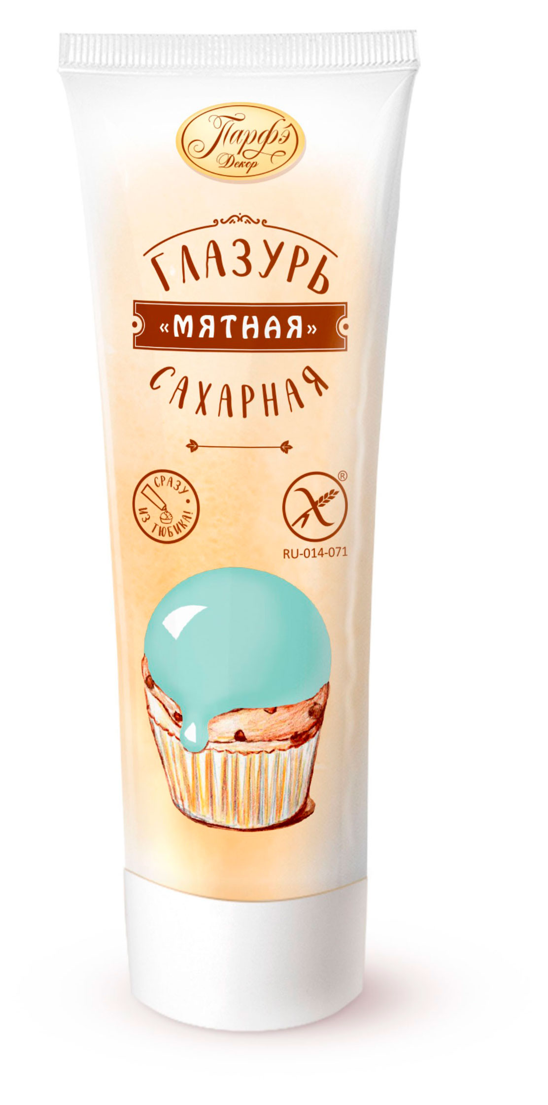 

Глазурь сахарная Парфэ мятная, 120 г