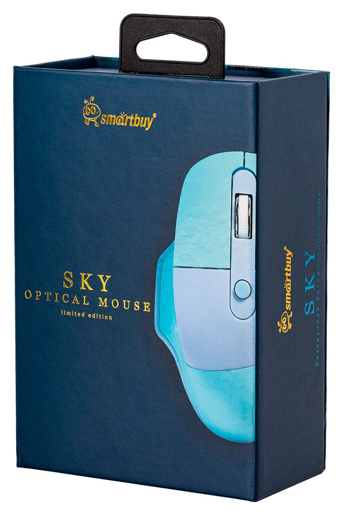 

Мышь беспроводная SmartBuy SBM-615AG-S Sky беззвучная голубая
