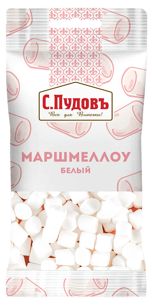 

Декор кондитерский С.Пудовъ Маршмеллоу белый, 10 г