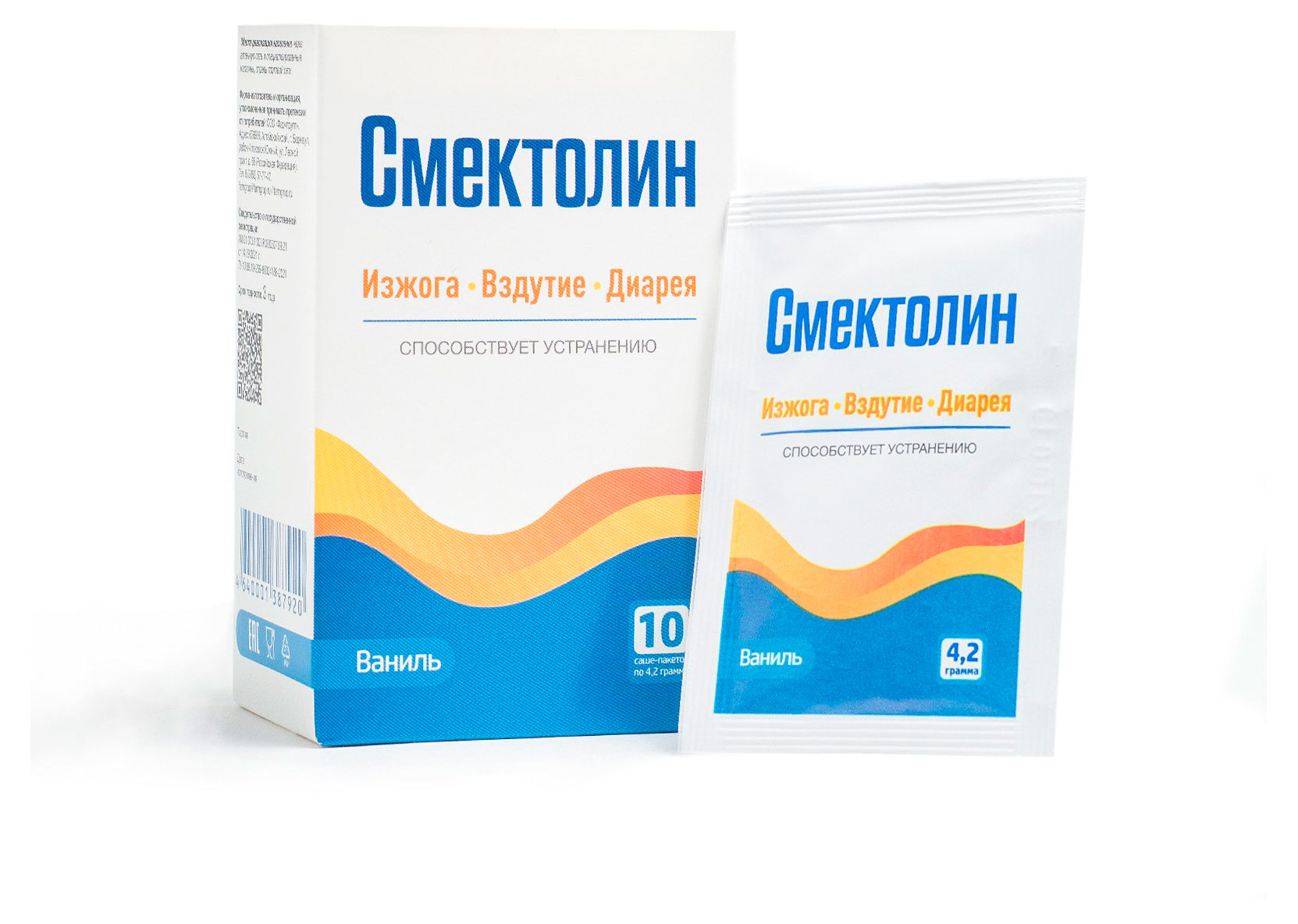 

Смектолин Фармгрупп саше, 10 шт