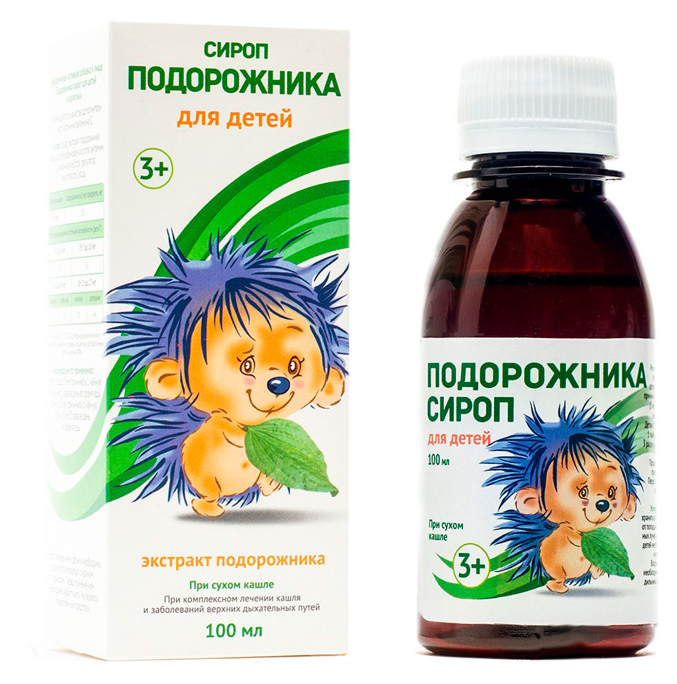 

Сироп детский Фармгрупп Подорожника, 100 мл