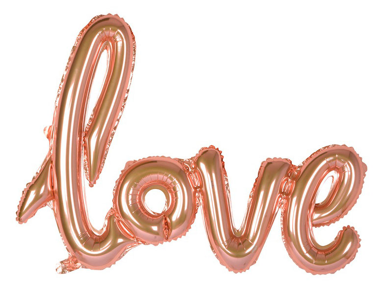 

Шар фольгированный Веселая затея Фигура Love