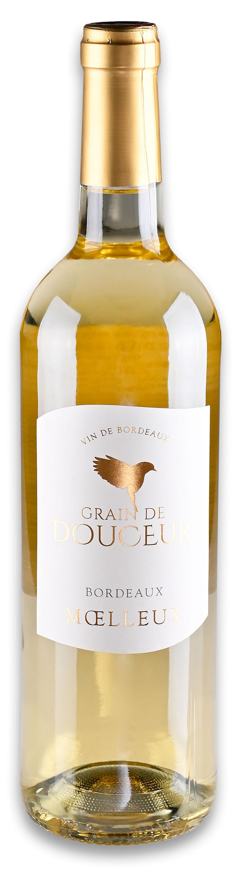 

Вино Grain de Douceur Bordeaux Moelleux белое полусладкое Франция, 0,75 л