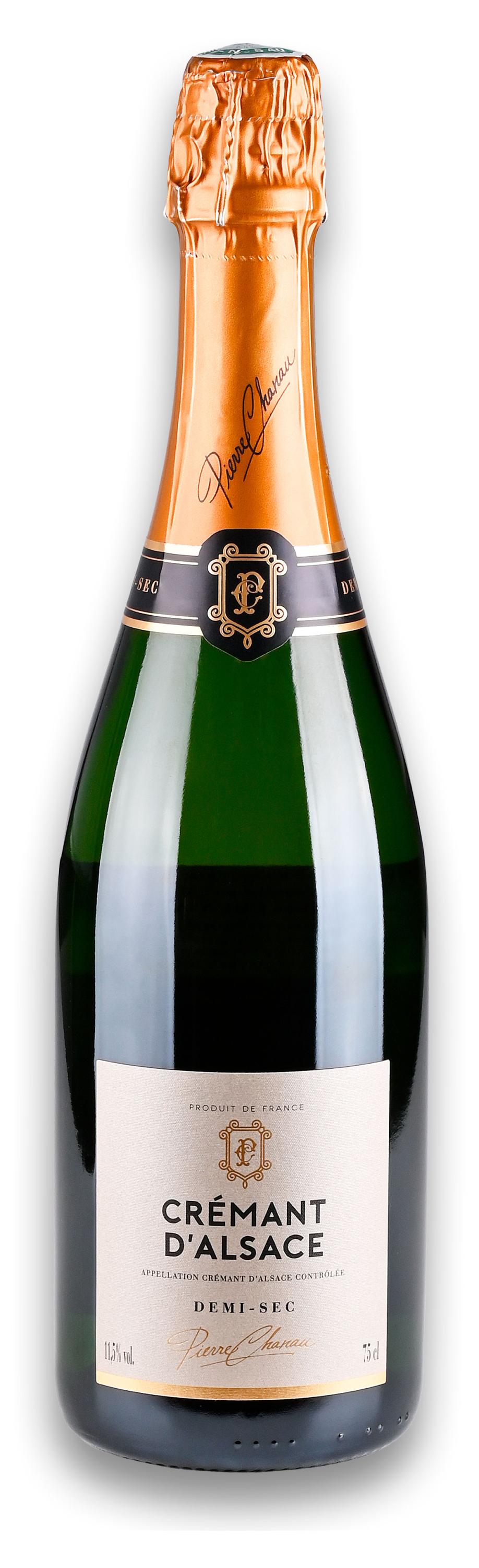 

Игристое вино Pierre Chanau Cremant d'Alsace белое полусухое Франция, 0,75 л