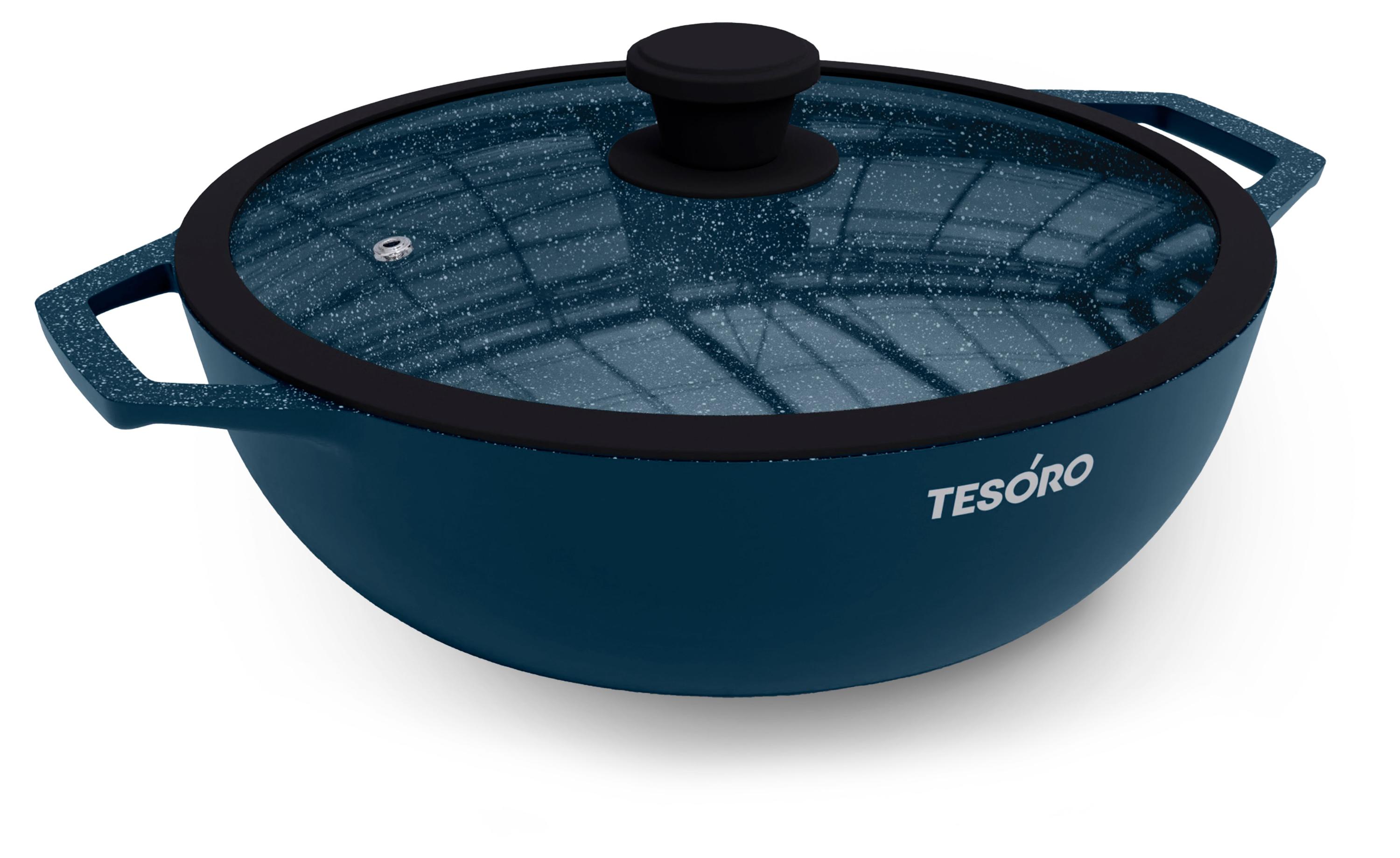 

Жаровня Tesoro Total Blue Induction, 3 л