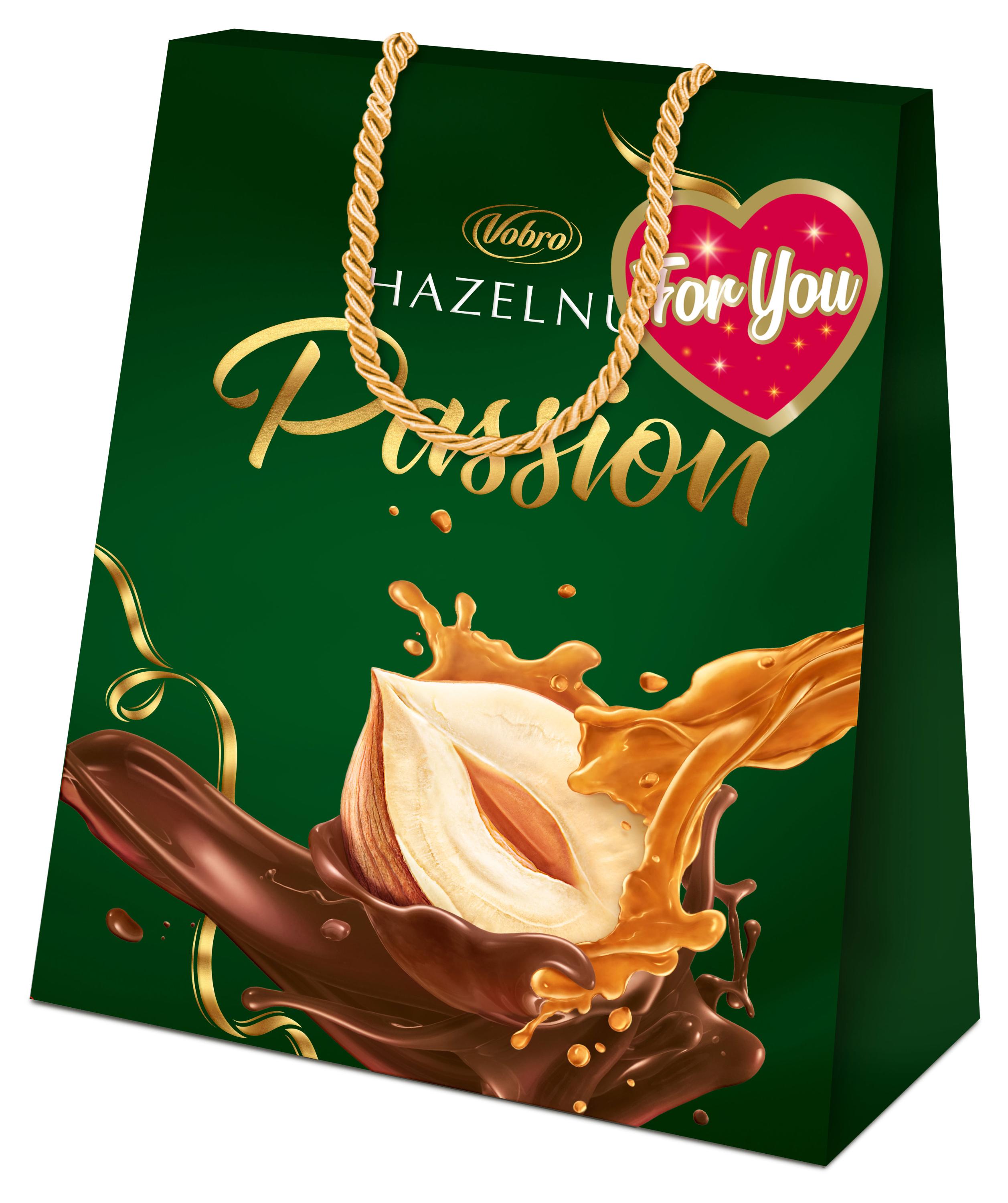 

Конфеты Vobro Hazelnut Passion с орехом, 182 г