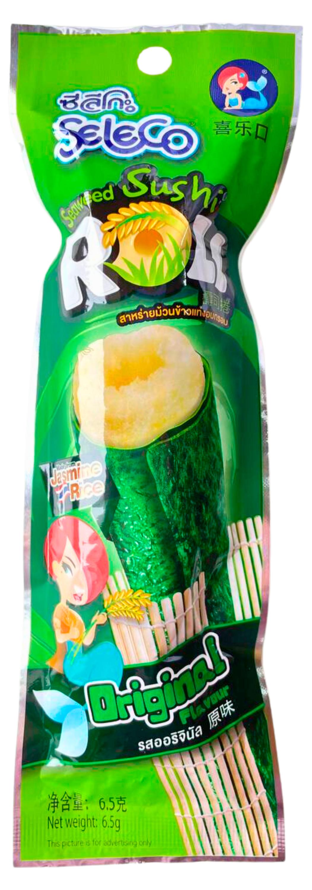 

Ролл из морской капусты Seleco с рисом с оригинальным вкусом, 6,5 г