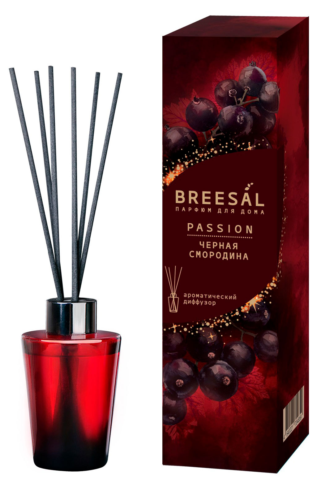 

Диффузор ароматический Breesal Passion Черная смородина, 70 мл