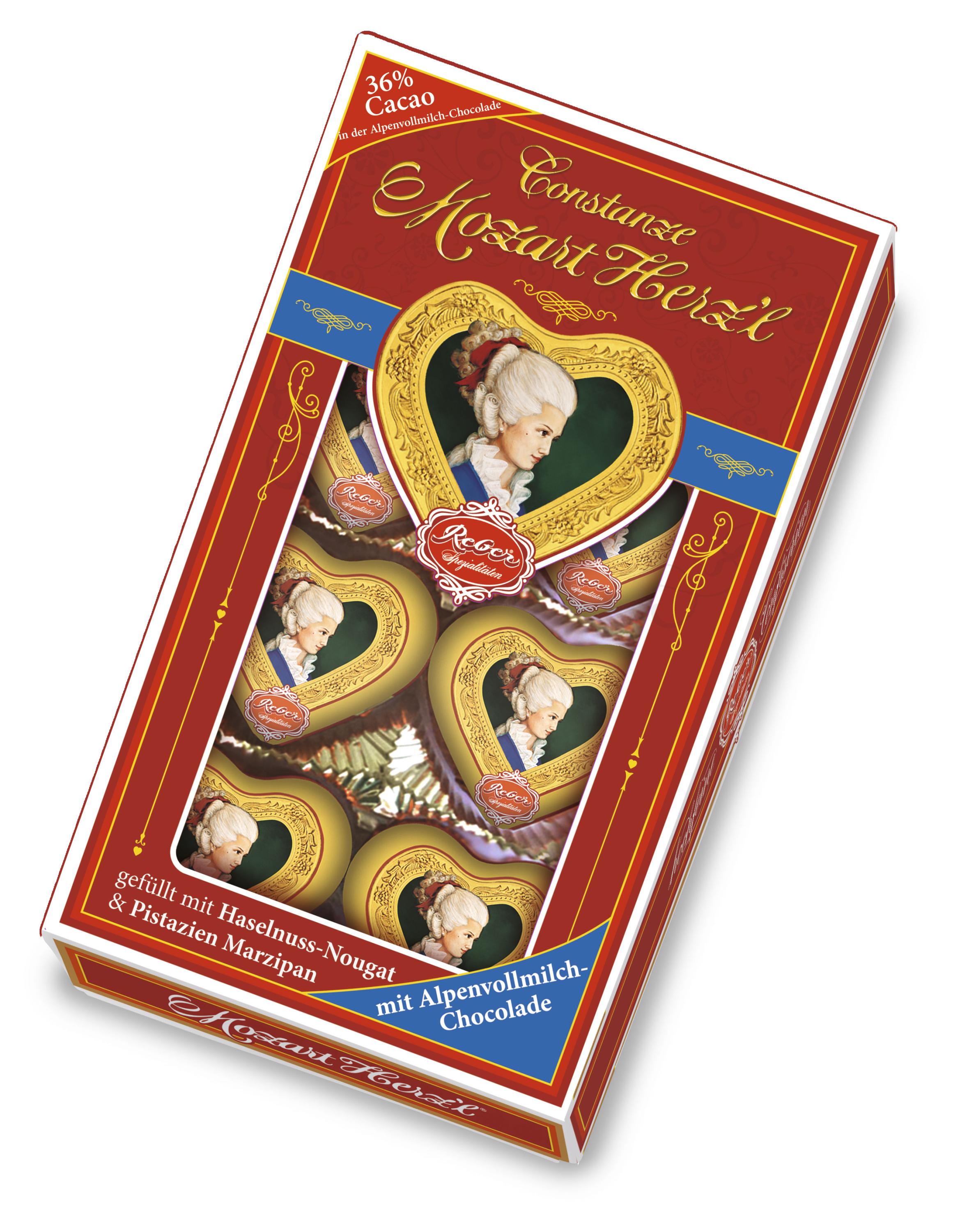 

Конфеты Reber сердечки-мини, 80 г