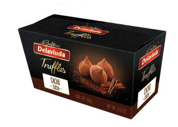 

Конфеты Delaviuda трюфель с какао, 100 г