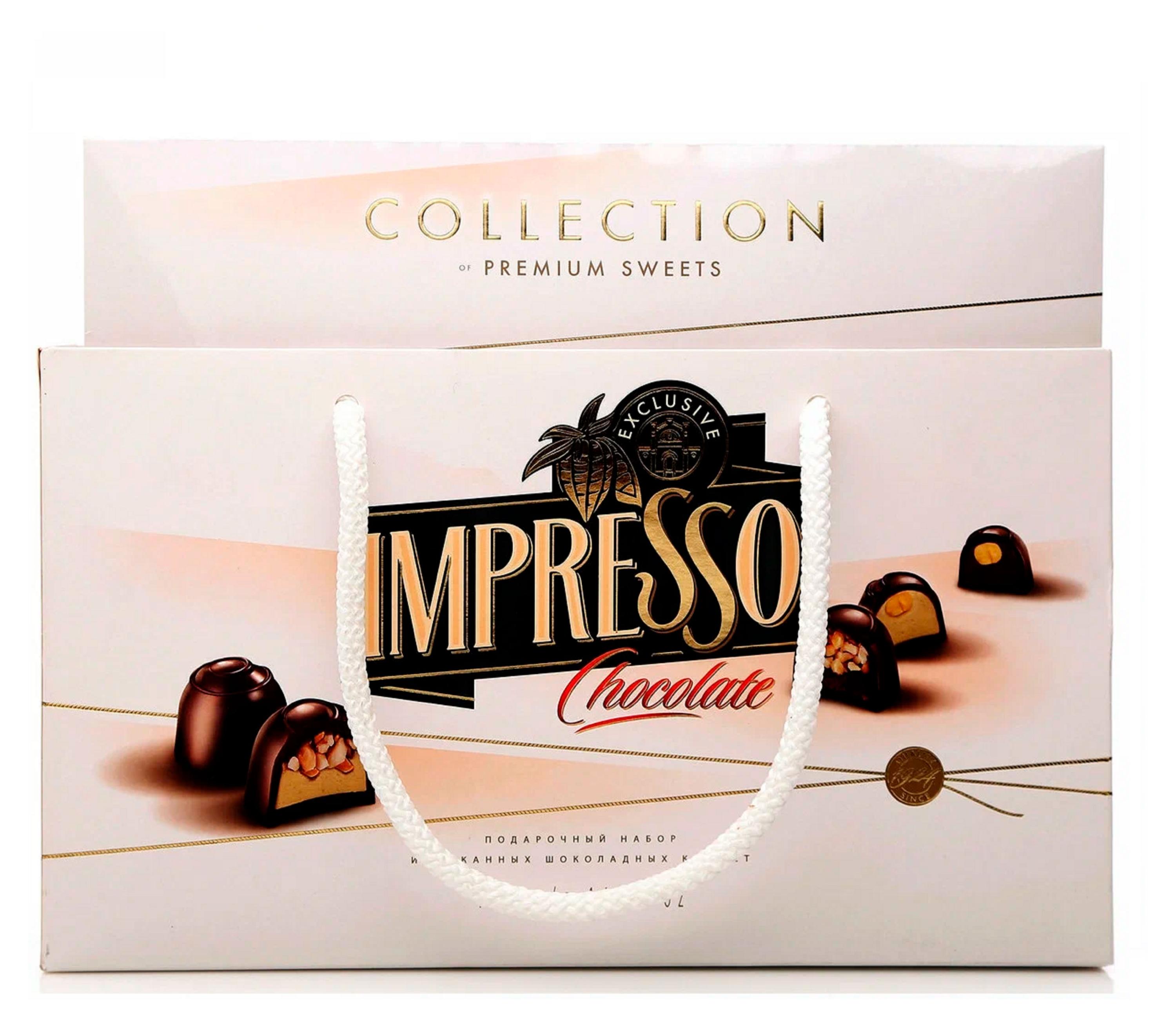 

Набор конфет Impresso шоколадное ассорти, 424 г